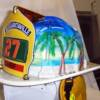 Margaritaville Custom Fire Helmet