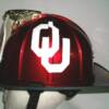 OAKLAHOMA SOONERS FIRE HELMET