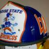 Broncos Fire Helmet 